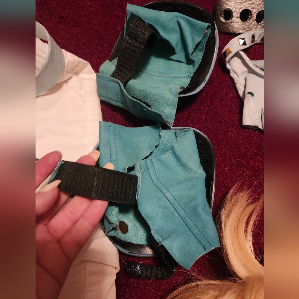 Ceasar JJBA JoJo's Custom Costume Cosplay - Arda Wig, Dolce Vita , Real Leather - Picture 12 of 16